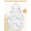 Cotton Sleeping Bag For Children, Size M, 3-12 Months, Tog 2.5, All-season - Blue Teddy Bears