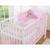 Juego de Cuna 2 Piezas My Sweet Baby - Corazones Colgantes Rosa - imagen 2
