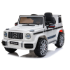 Coche Eléctrico Infantil Mercedes G63 Blanco Lean cars