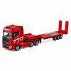 Modelo de camión Scania 770S con remolque de metal