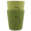 Vasos de silicona Trixie Mr. Dino 2-pack para bebés