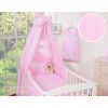 Juego de Cuna 5 piezas My Sweet Baby - Canopy Corazones Rosa - imagen 3