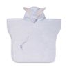 Poncho de Baño Coral Azul Sensillo - Comodidad y Estilo
