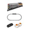 Set construcción tren RC Lean Toys +14 años con mando y batería litio 1751 piezas