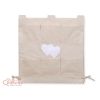 Organizador de Cuna My Sweet Baby con 6 Bolsillos Beige