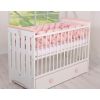 Knot Bumper XXL - Protector de Cuna My Sweet Baby en Rosa Pastel