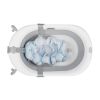 Soporte suave de baño Kikkaboo Nubo Sea shell Azul