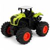 Tractor teledirigido Lean toys verde y negro de plástico