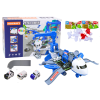 Avión interactivo 2 en 1: Estación de Policía plegable DIY