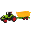 Tractor Control Remoto con Remolque RC 1:16 Color Verde