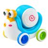Caracol Interactivo de Tambor Musical Educativo Azul