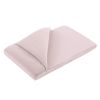 Saco minicuna Cambrass Unic rosa, detalle cremallera YKK y plumeti orgánico
