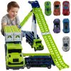 Camión de Juguete Iso Trade con Pista y 6 Coches para Niños
