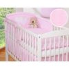 Juego de Cuna 2 piezas My Sweet Baby - Corazones Colgantes Rosa