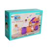 Casa de Tela Colorida para Niños 112 cm x 110 cm x 102 cm