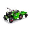Quad Bike Verde Eléctrico con Remolque XMX630T