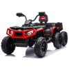Cuatrimoto ATV a Batería con Remolque JC606 24V 4x4 Rojo