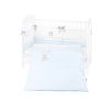 Juego de cama bordado 2 piezas Kikkaboo Dream Big Azul