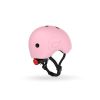 Casco Scoot&ride en color rosa fabricado con materiales seguros