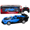 Coche Deportivo Teledirigido RC 1:18 Color Azul