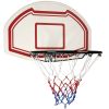 Aro de Baloncesto Trizand para Puerta con Tablero y Red
