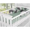 Protectores de Cuna My Sweet Baby Knot Bumper Verde Pastel