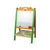 Pizarra 2 en 1 Lean toys de madera con acabado blanco y verde