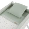 Minicuna Tijera Madera Ardi Verde/blanco 55x87x74 Cm - Cambrass - imagen 2