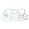 Set de Baberos de Rizo y EVA Kikkaboo Savanna Menta 3 uds