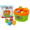 Tambor Interactivo Educativo en Verde y Naranja