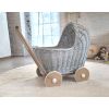 Carrito de Muñecas de Mimbre My Sweet Baby - Gris - imagen 3