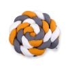 Protector de Cuna Knot Bumper XXL My Sweet Baby - Blanco, Amarillo y Antracita
