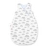 Cotton Sleeping Bag For Children, Size M, 3-12 Months, Tog 2.5, All-season - Clouds Gray/blue