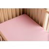 Sábana de Jersey Deluxe Rosa Sensillo 120x60 para Bebés - imagen 3