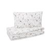 Set de Ropa de Cama Infantil 2 Piezas Cotton Forest Beige 100x135 – Algodón Suave
