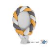 Nido Trenzado 2 en 1 My Sweet Baby - Gris y Amarillo - imagen 2
