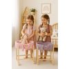 Cesta de Muñecas Boho My Sweet Baby - 100% Algodón Rosa - imagen 2