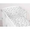 Juego de Cama para Bebé My Sweet Baby - Nubes Grises - imagen 2