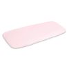 Sábana para cuna de bambú rosa Sensillo 90x40