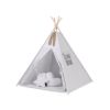 Tipi My Sweet Baby para Niños con Alfombra y Cojines - Gris