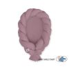 Braided Baby Nest 2 In 1 - Pastel Violet