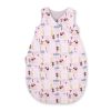 Cotton Sleeping Bag For Children, Size M, 3-12 Months, Tog 2.5, All-season - Pink Hedgehogs