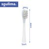 Cabezas de cepillo dental Sonic Soulima X800, 2 unidades - imagen 3