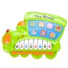 Piano Eléctrico Educativo Locomotora Verde