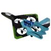 Avión de Caza R/C Azul