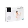 Almohada ergonómica Kikkaboo de espuma viscoelástica Airknit Gris - imagen 2