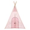 Teepee de madera con alfombra acolchada Kikkaboo - Casa Rosa - imagen 3