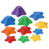 Piedras Sensoriales de Colores - 4 Tamaños