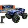 Coche Teledirigido Off-road R/C Azul con Ruedas Altas