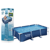 Rack de piscina jardín 259 x 170 x 61 cm Bestway